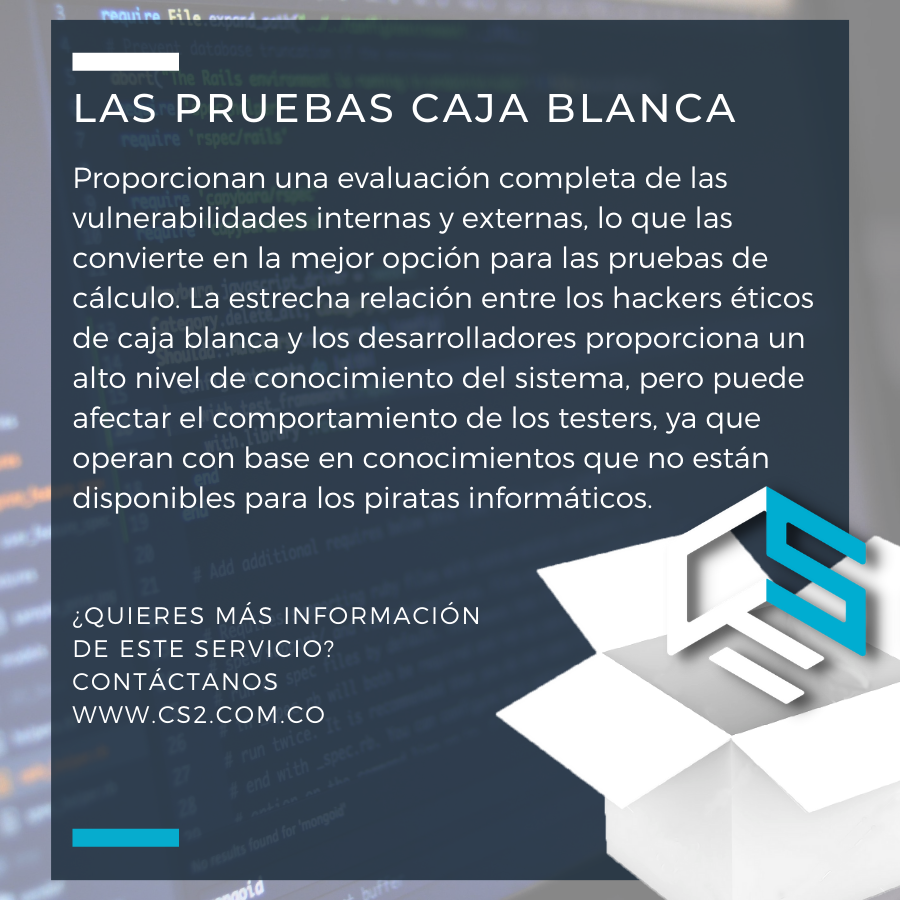 Qué son las pruebas de penetración de caja negra, caja gris y caja blanca?